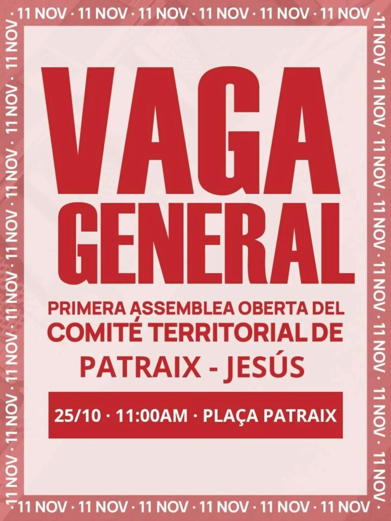 L’11 DE NOVEMBRE TOT S’ATURA PER L’HABITATGE! ❤️‍🔥