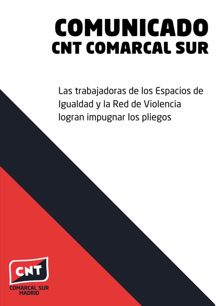 Las trabajadoras de los Espacios de Igualdad y la Red de Violencia de Género logran impugnar los pliegos
