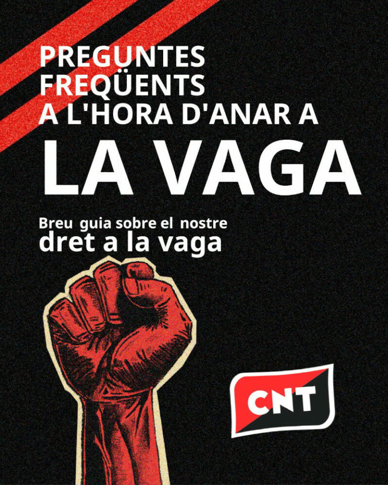 Breu guia sobre el nostre dret a la vaga