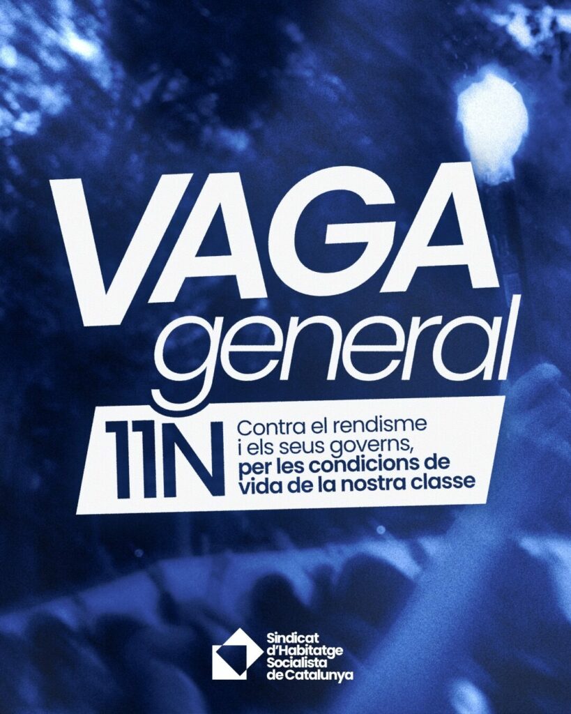 Vaga general 11N: la classe treballadora, convocada