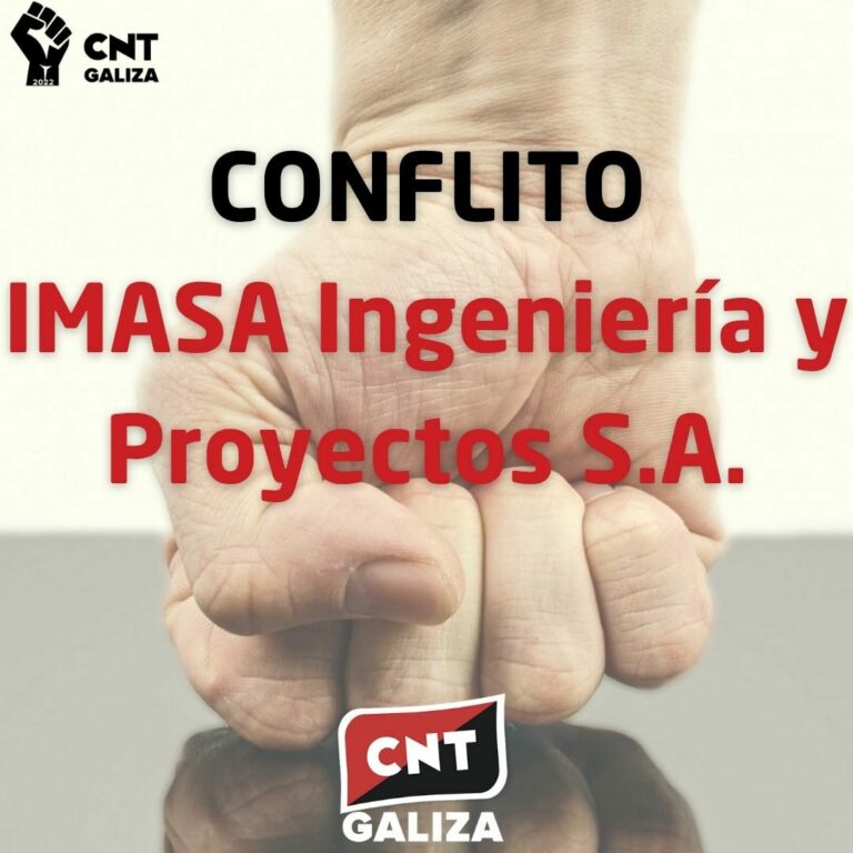 CNT abre conflicto con IMASA por la salud de la plantilla
