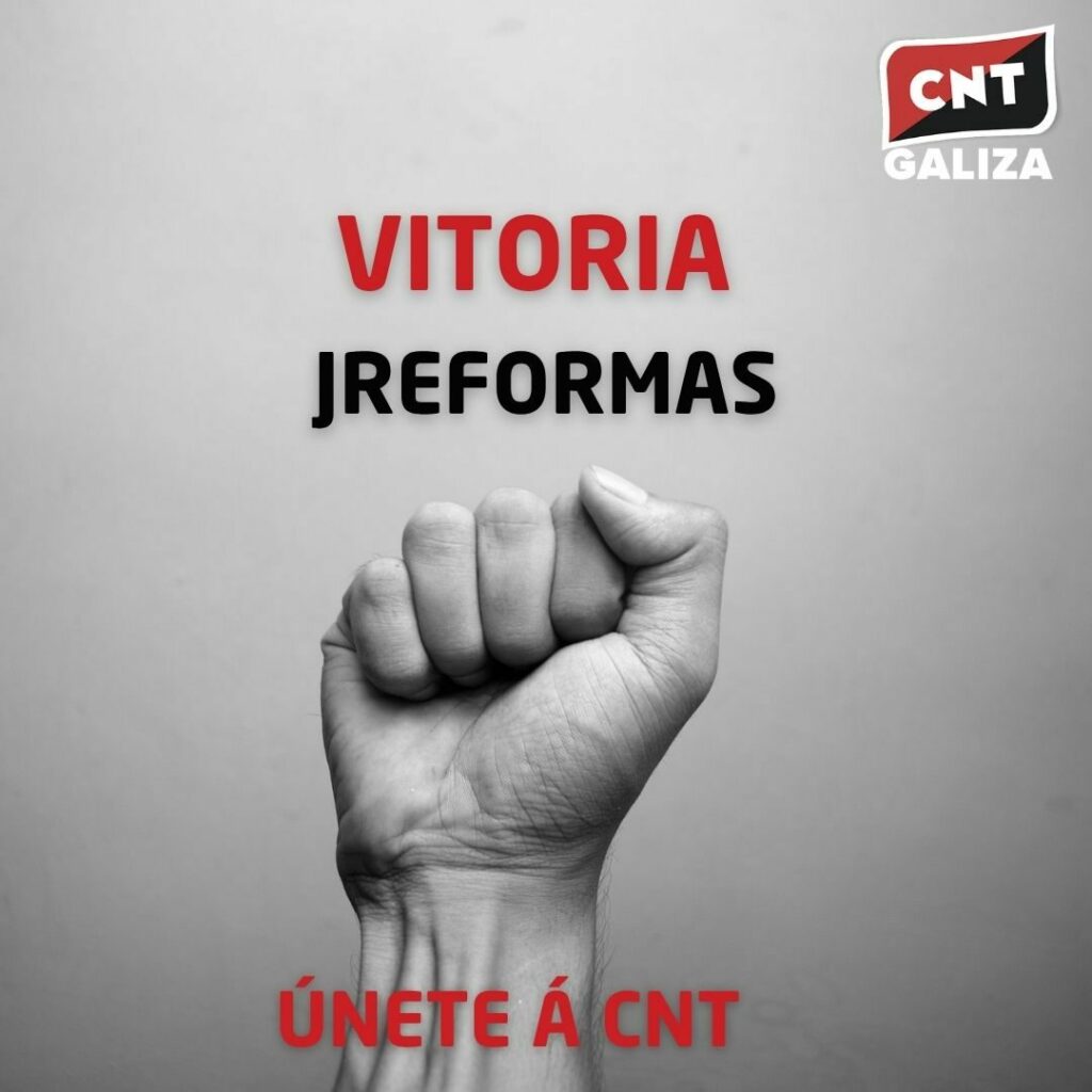 La CNT logra el reconocimiento de la improcedencia de un despido disciplinario en la constructora JReformas