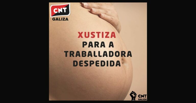 CNT logra la readmisión y la reducción de la jornada laboral de una compañera despedida en Ortopedia Milladoiro