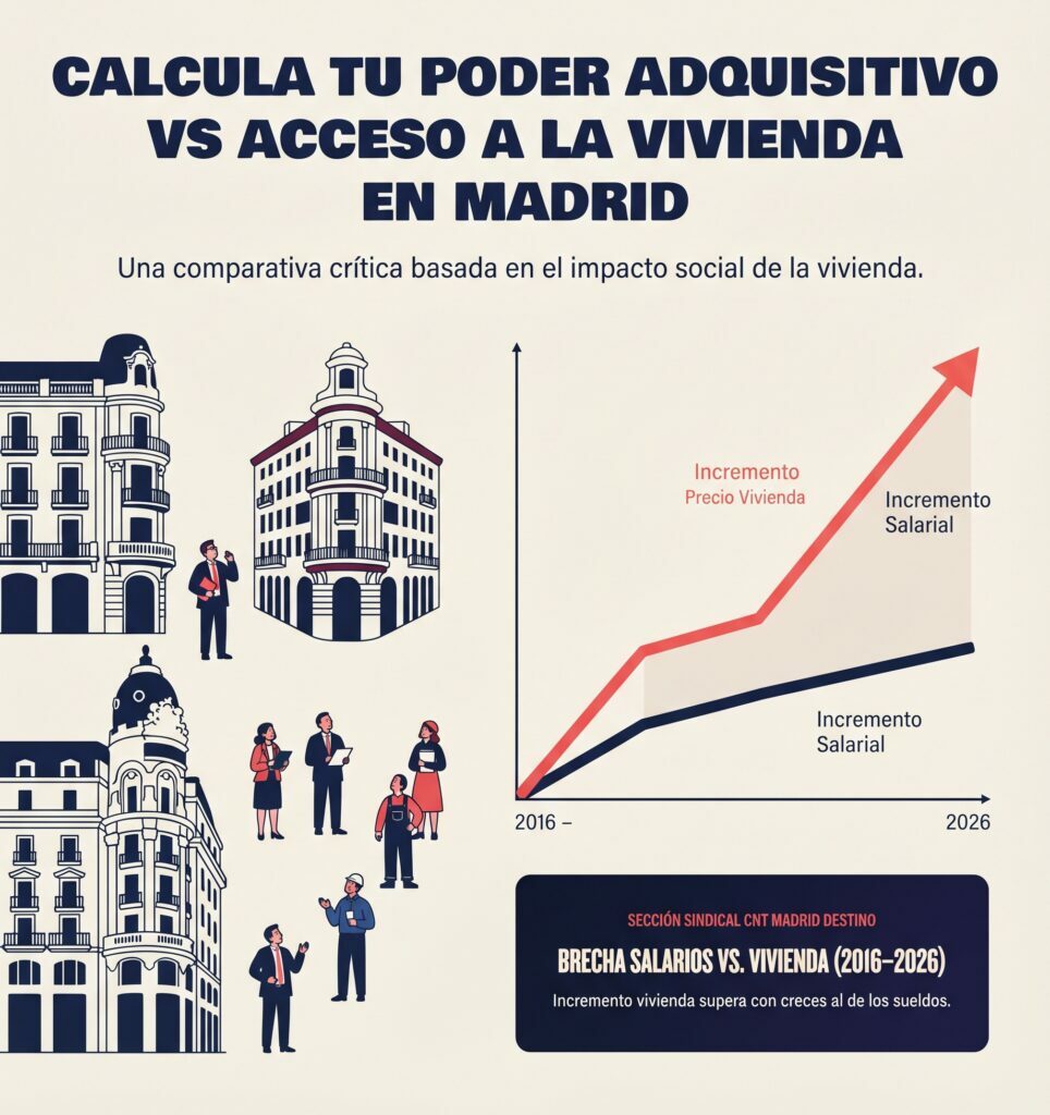 Calcula tu poder adquisitivo vs acceso a la vivienda